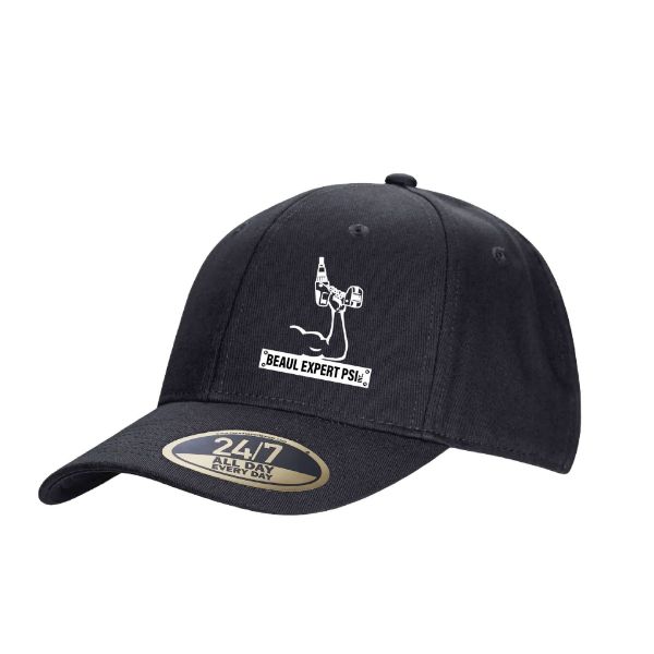 Image de Valeur - Casquette en sergé de coton à fermeture pression