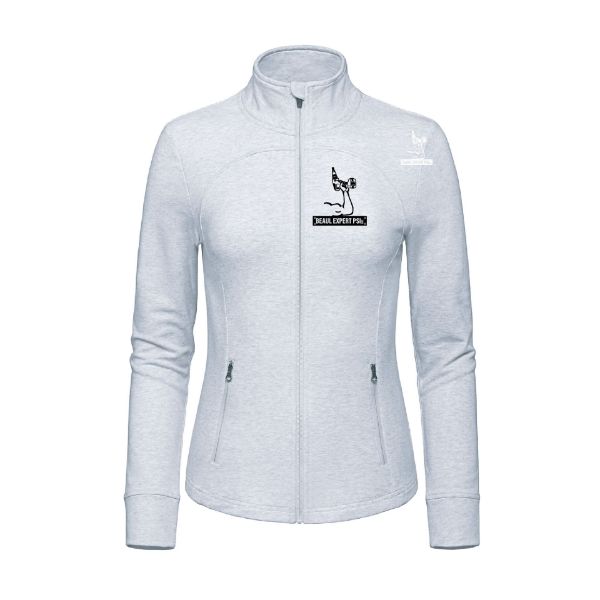 Image de Aventurière - Sweat-shirt zippé en molleton français pour femme