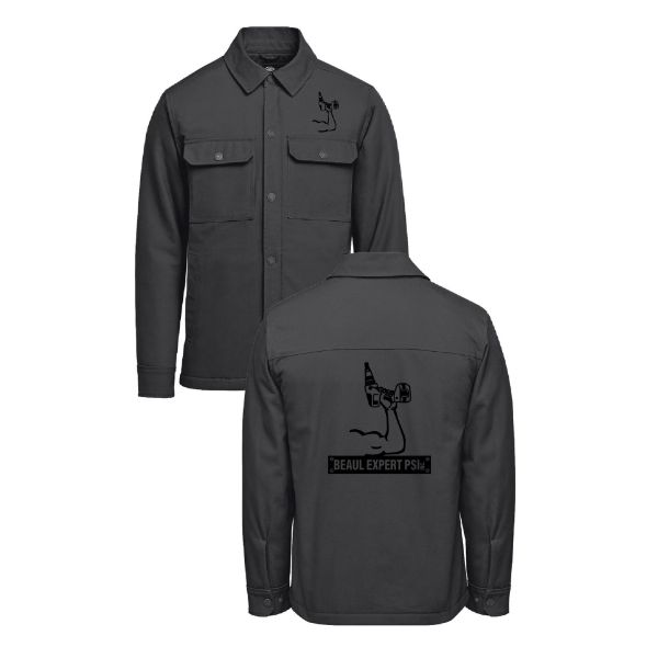 Image de  Comparer Veste en toile doublée sherpa Oxide pour homme