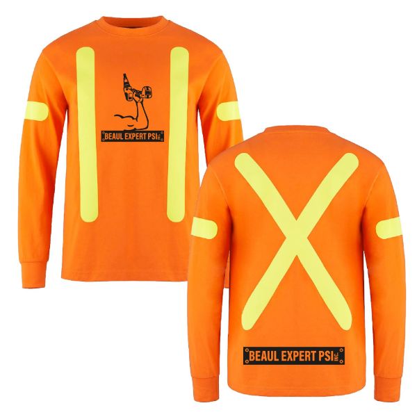 Image de Citadel - T-shirt de sécurité à manches longues en coton pour adulte