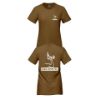 Image de Parkour - T-shirt col rond femme en coton peigné filé à l'anneau