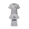 Image de Parkour - T-shirt col rond femme en coton peigné filé à l'anneau