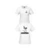 Image de Parkour - T-shirt col rond femme en coton peigné filé à l'anneau