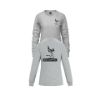 Image de Breeze - T-shirt à manches longues et col rond pour femme en coton peigné filé à l'anneau